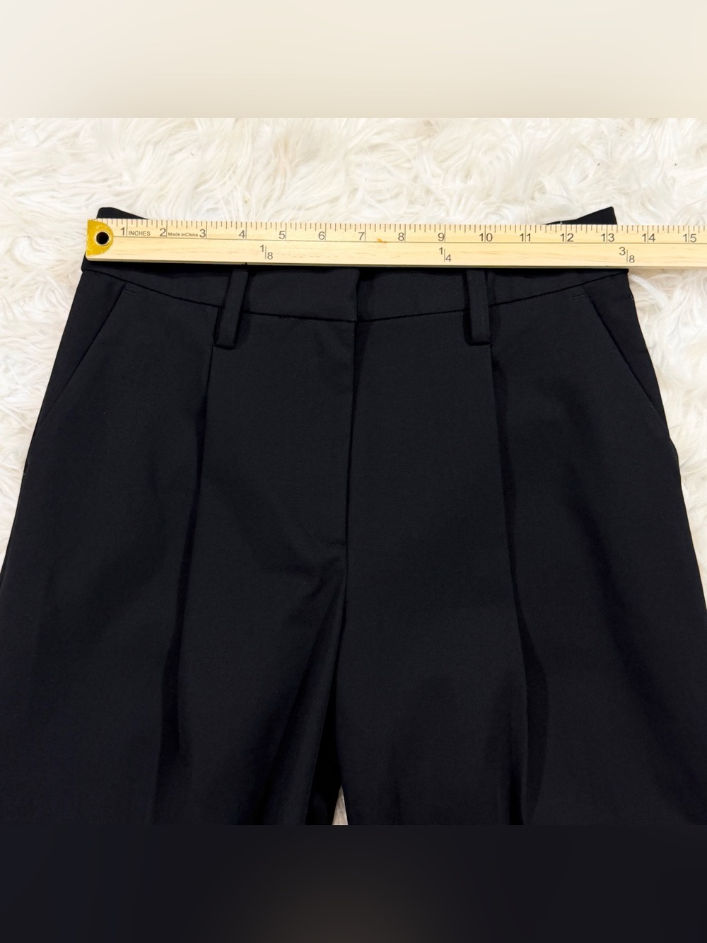 Reformation Black Wide Leg Pants - Picture 10 of 13